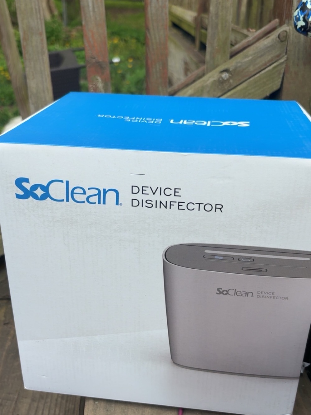SoClean Device Disinfector - White and Blue Box